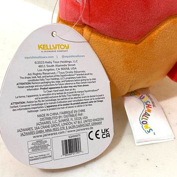 Squishmallows Fifi Fox Halloween Pumpkin 5" Plush Super Soft Stuffed Animal Fall - Picture 2 of 7